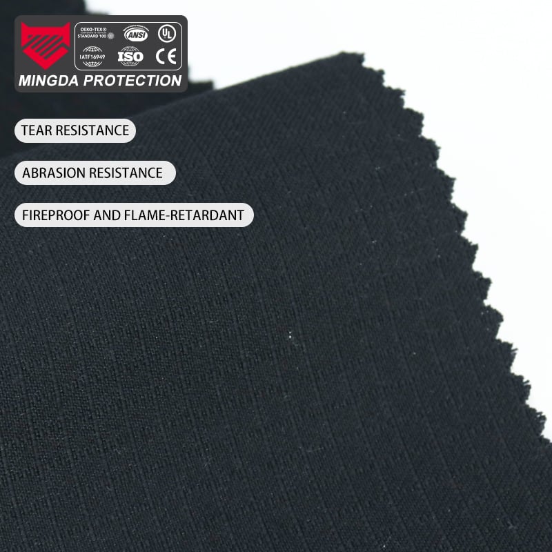 Modacrylic and FR viscose blended fabric