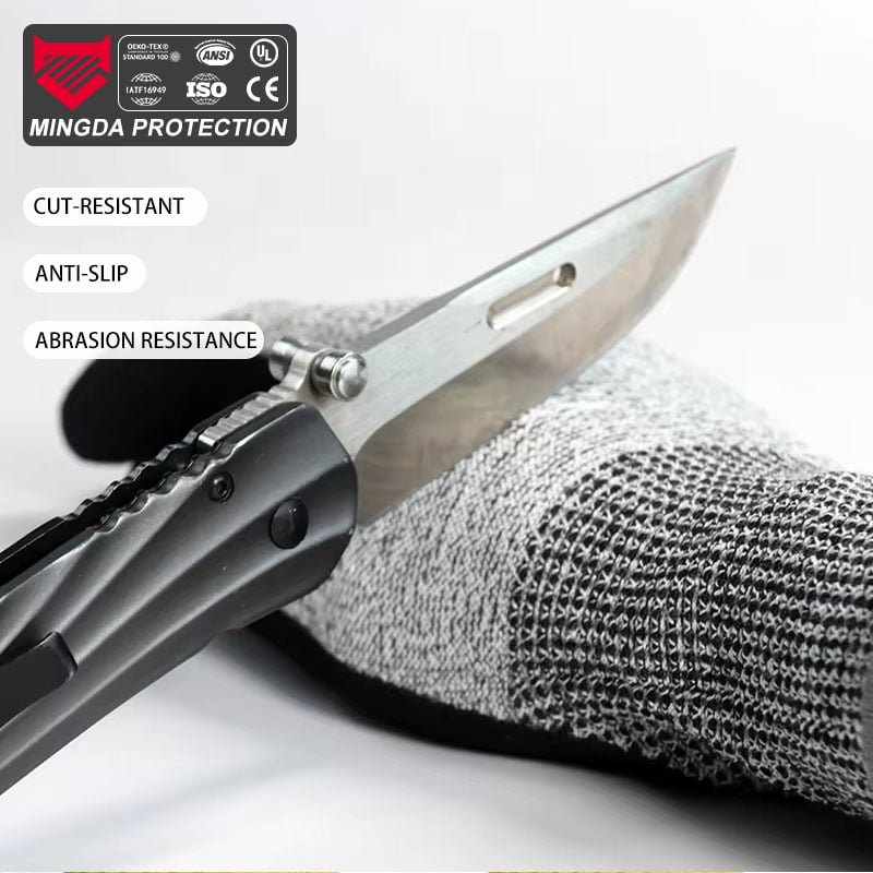 Cut-Resistant HPPE Work Gloves